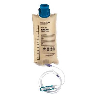Enteralite Infinity 1200 Ml Bag Pump Set With Preattached Enfit