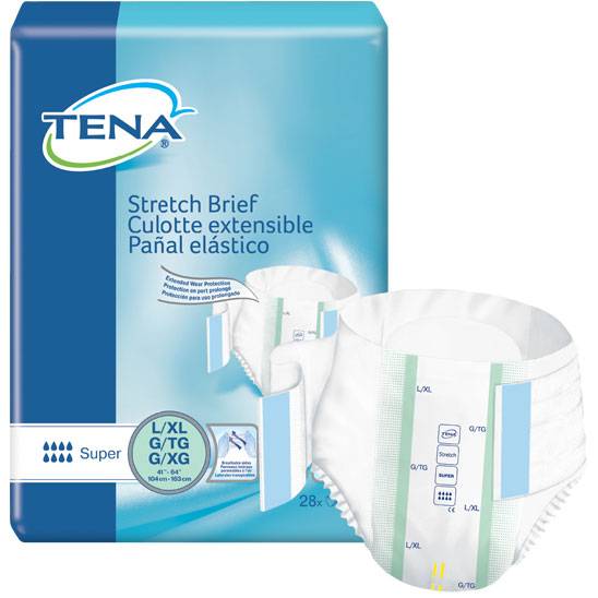 TENA Stretch Super Brief Large/X-Large 41