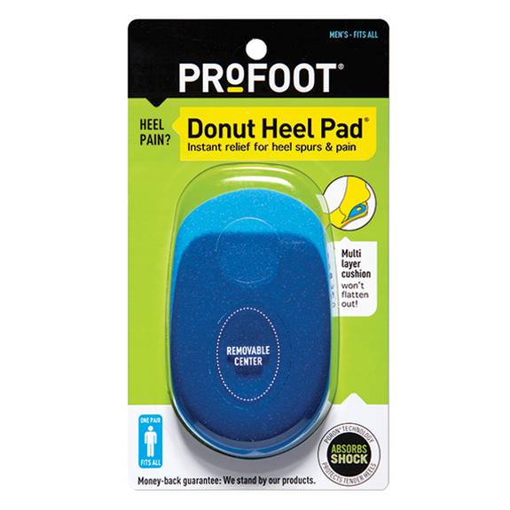 Donut on sale heel pad