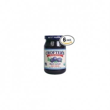 Crofters Fruit Spread - Organic - Just Fruit - Black Currant - 10 Oz - Case Of 6