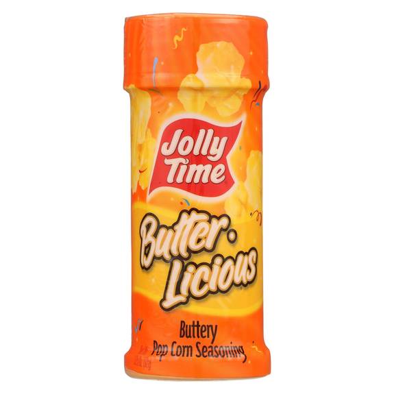 Jolly Time Popcorn Seasoning - Butter - Case Of 6 - 3.25 Oz