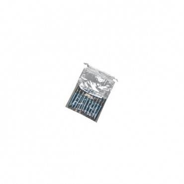 Pull-tite Low Density Polyethylene Double-drawstring Bag, 12" X 8" Part No. Ds20812 (1000/case)