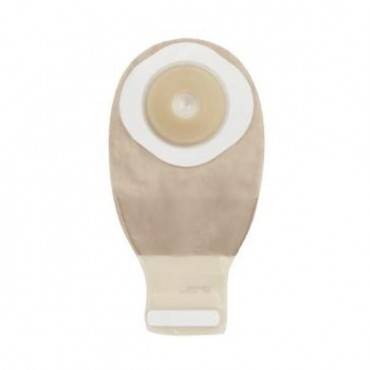 Esteem + convex one-piece drainable pre-cut pouch w/"visiclose, durahesive, 12" panel opaque, 1 1/8" part no. 416745 (10/box)
