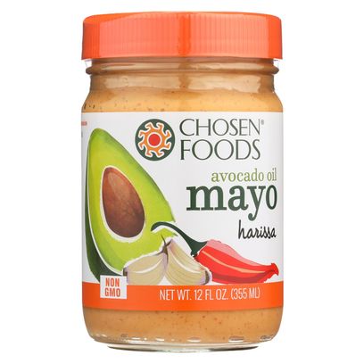 Chosen Foods Avocado Oil Mayo Harissa Case Of 6 12 Oz