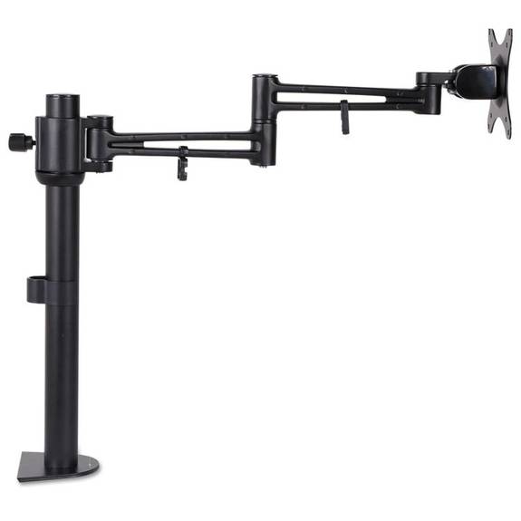 Alera Adaptivergo Polemounted Monitor Arm, Single Monitor Up To 30