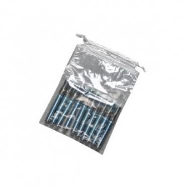 Pull-tite Low Density Polyethylene Double-drawstring Bag, 18" X 12" Part No. Ds21218 (1000/case)