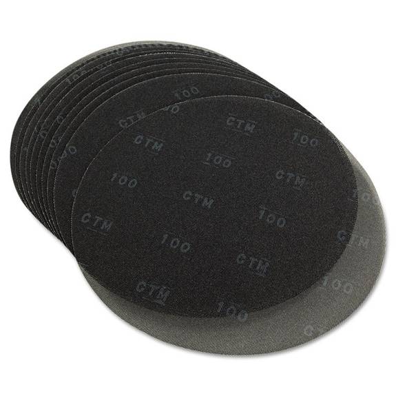 Boardwalk Sanding Screens, 20 Diameter, 100 Grit, Black, 10/carton 5020