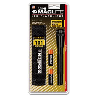 calculator power usage dc Maglite Flashlight, 459 Mini (included), Led Black 2aa