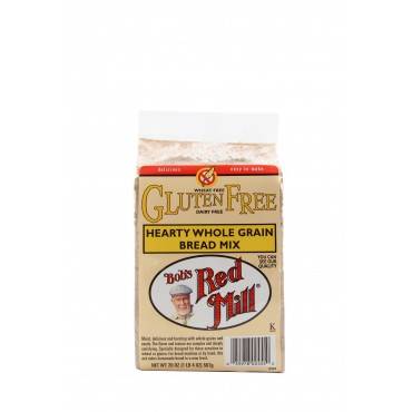 Bob's Red Mill Gluten Free Hearty Whole Grain Bread Mix - 20 Oz - Case Of 4