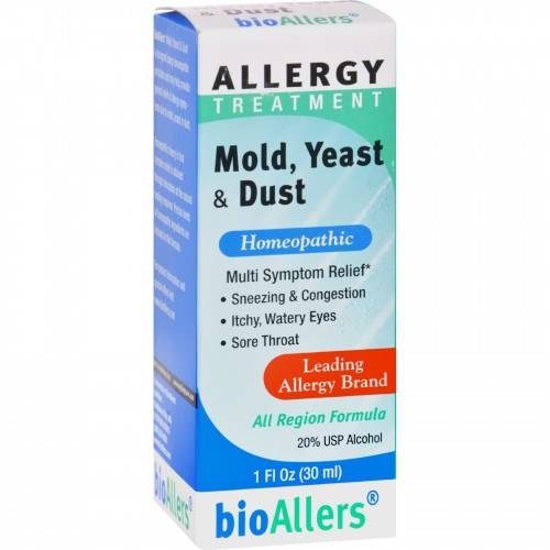 bio allers allergy treatment mold yeast and dust 1 fl oz bio allers allergy treatment mold yeast and dust 1 fl oz
