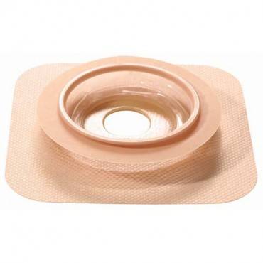 Natura moldable stomahesive skin barrier accordian flange 2-1/4" (57mm) with hydrocolloid flexible collar part no. 421034 (10/box)